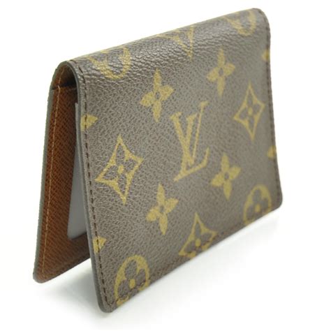 porte carte de visite louis vuitton|louis vuitton card pouch.